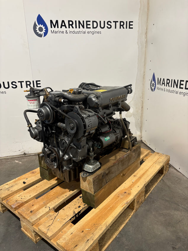 Yanmar 3JH2E 38PK scheepsmotor KBW10 2.45 Keerkoppeling