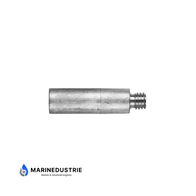 Yanmar potloodanode Ø16 L50 zink+messing – 119574-18790