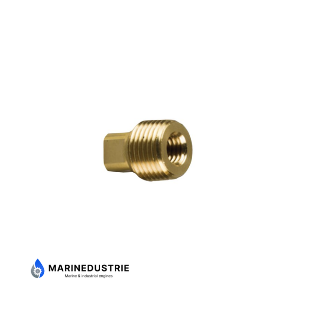 Volvo Penta messing plug ؽ" BSPT voor potloodanode messing - 832989
