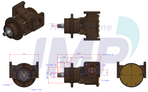 Pompa girante Volvo Penta TAMD61, TAMD71, TAMD102D, TMD121, MD100A, MD120A - 3829311 846354 822787