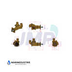 Impellerpomp - Yanmar 6LY3-ETP, 6LY3-STP, 6LY3-UTP, 6LY3-STC, 6LY3-UTC, 6LY3-ETP 24, 6LY3-STP 24, 6LY3-UTP 24, 6LY3-STC