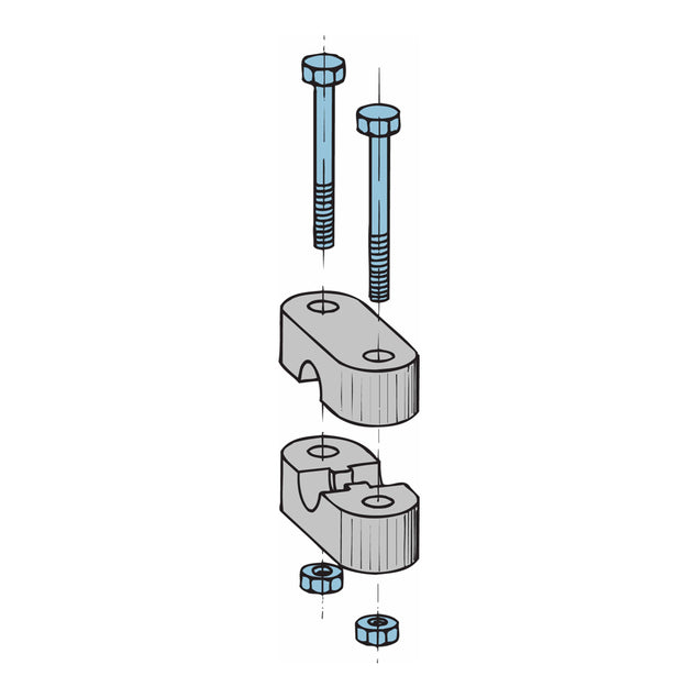 Kabelklem type 33 - Vetus - KABELKL