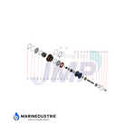 
Mitsubishi S6A, S6B, S6R, S6R2 impellerpomp. - 37553-10100.
