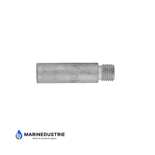 Yanmar potloodanode Ø12.7 L38 zink+messing – 119574-44150