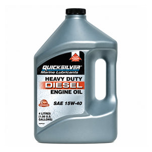 Quicksilver Heavy Duty dieselmotorolie 15W40 4 L - 92-8M0096794