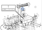 Volvo Penta warmtewisselaar MD22 TMD22 TAMD22 - 3580815