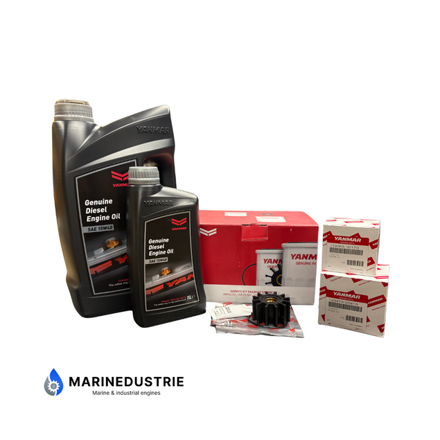 Yanmar 3JH4 Servicekit inclusief Yanmar motorolie