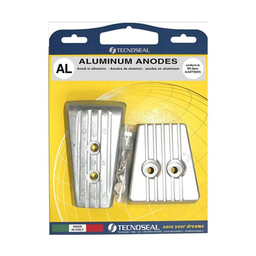 Volvo Penta anode kit SXA/DPSA inclusief installatie materiaal - Aluminium