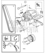 Kit dinamo secondario Volvo Penta - 21384685